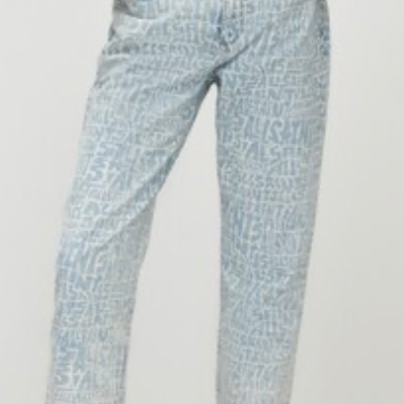 ALL SAINTS high waist straight leg jeans - Picture 8 of 12